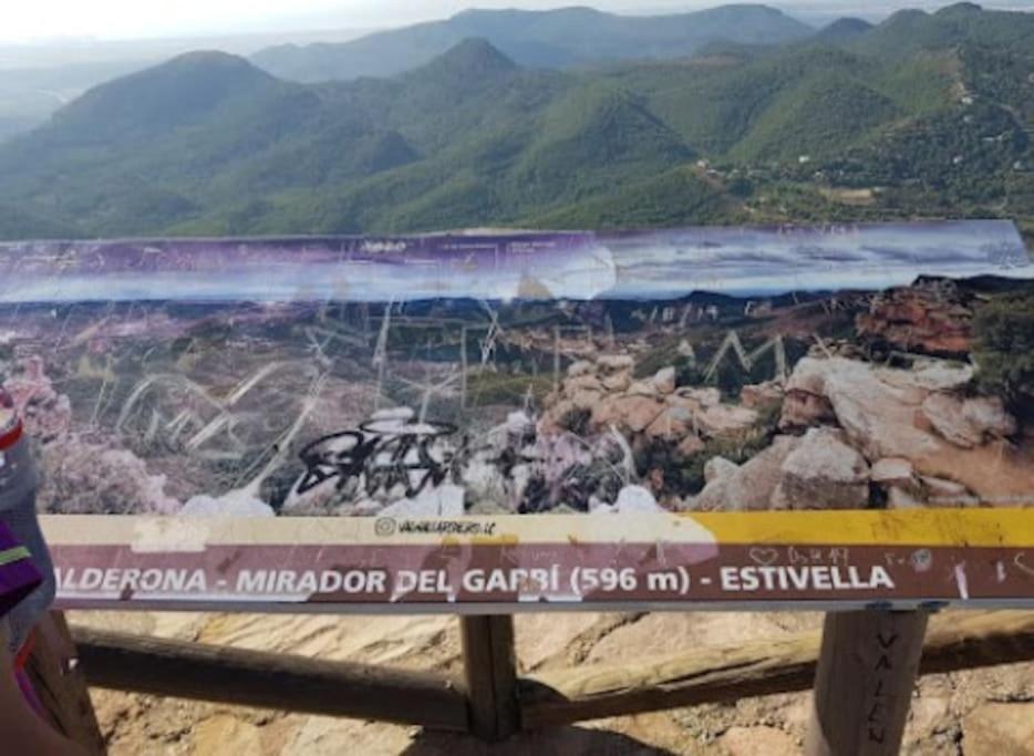 דירות Piso Sierra Calderona A 15 Minutos Del Mar Estivella מראה חיצוני תמונה